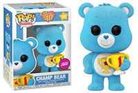 Funko-Pop-Care-Bears-40th-1203-Champ-Bear-Flocked-Chase-Variant
