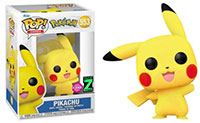 Funko-Pop-Pokemon-553-Pikachu-Waving-Flocked-Zavvi-exclusive