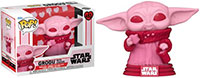 Funko-Pop-Star-Wars-The-Mandalorian-493-Grogu-w-Cookies-Pink-Valentines-Day